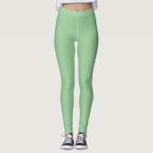 Pastel Green Leggings (Vorderseite)
