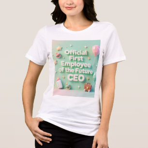 Pastel green Mom of the Future CEO T - Shirt