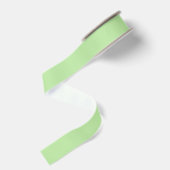 Pastel Green Ribbon Ripsband (Rückseite)