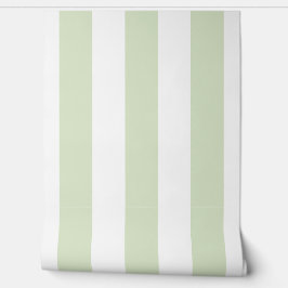 Pastel Green Stripes Tapete
