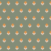 Pastel Green Tablecloth Groovy 70s Floral Accent Tischdecke