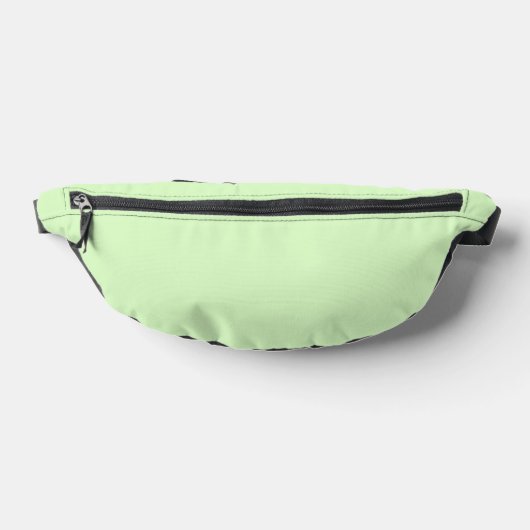 Pastel Green Tea Leaf Solid Farbe Bauchtasche (Ablage )