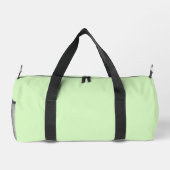 Pastel Green Tea Leaf Solid Farbe Duffle Bag (Rückseite)