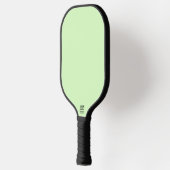 Pastel Green Tea Leaf Solid Farbe Pickleball Schläger (Links)