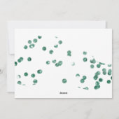 Pastel Green Whimsical ⎢ Abschluss Fotokarte Feiertagskarte (Rückseite)