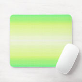 Pastel Grün Abstrakt Blur Gradient Ombre Mousepad (Mit Mouse)