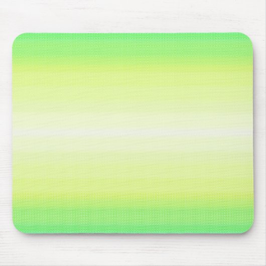 Pastel Grün Abstrakt Blur Gradient Ombre Mousepad (Vorne)
