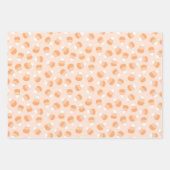 Pastel Halloween Baby Ghosts Pumpkins Lavender Geschenkpapier Set (Vorderseite 2)