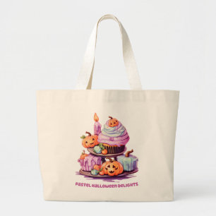 Pastel Halloween Delights Jumbo Stoffbeutel