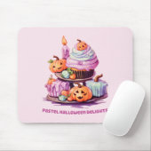 Pastel Halloween Delights Mousepad (Mit Mouse)
