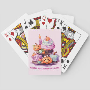 Pastel Halloween Delights Spielkarten