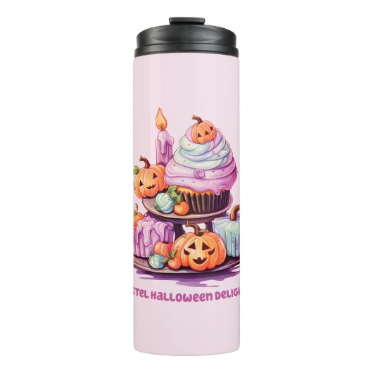Pastel Halloween Delights Thermosbecher (Vorderseite)