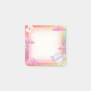 Pastel Halloween Divination Post-it Klebezettel