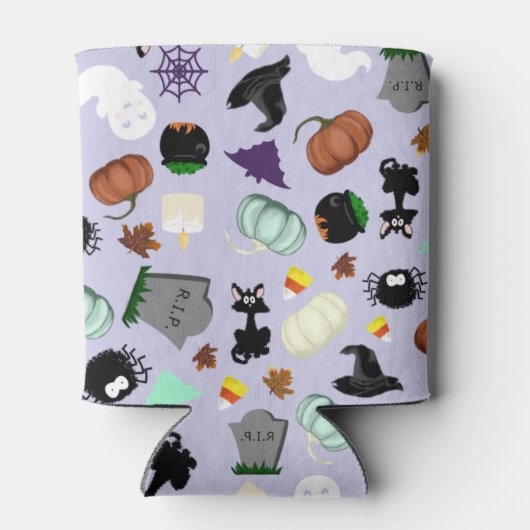 Pastel Halloween Dosenkühler (Rückseite)