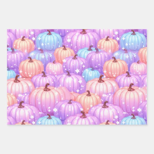 Pastel Halloween Dreams Geschenkpapier Set (Vorderseite)