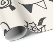 Pastel Halloween Geburtstag Geschenkpapier (Rolleneckpunkt)