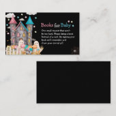 Pastel Halloween Gender Reveal Baby Shower Begleitkarte (Vorne/Hinten)