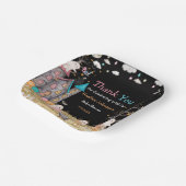 Pastel Halloween Gender Reveal Baby Shower Pappteller (Gewinkelt)