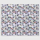 Pastel Halloween Geschenkpapier (Flach)
