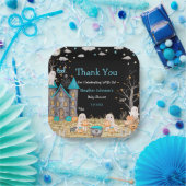 Pastel Halloween Little Boo Boy Baby Dusche Pappteller (Party)