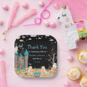 Pastel Halloween Little Boo Boy Baby Dusche Pappteller (Party)