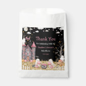 Pastel Halloween Little Boo Girl Babydusche Geschenktütchen (Vorderseite)