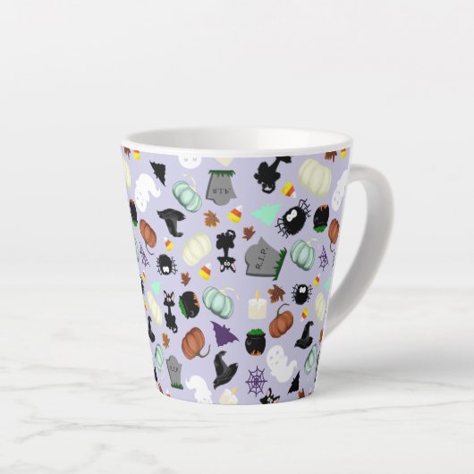 Pastel Halloween Milchtasse (Rechte Ecke)
