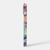 Pastel Halloween Pumpkins, Tränke und Skulls in iPhone 15 Hülle (Linke Seite)