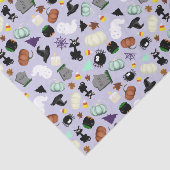 Pastel Halloween Seidenpapier (Ausschnitt)