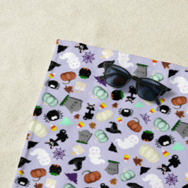 Pastel Halloween Strandtuch