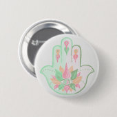 Pastel Hamsa Button (Vorne & Hinten)