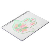 Pastel Hamsa-Notebook Notizblock (Linke Seite)
