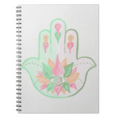 Pastel Hamsa-Notebook Notizblock (Vorderseite)