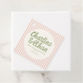 Pastel Handwriting Retro Wedding Vielen Dank für I Geschenkanhänger (Beispiel)