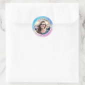 Pastel Happy Birthday Photo Envelope Seal Sticker  (Tasche)