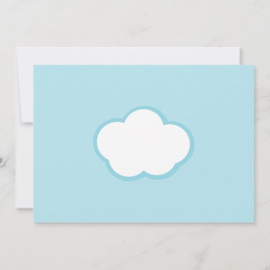 Pastel Happy Little Rainbow Dankeskarte (Rückseite)