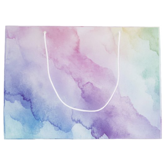 Pastel Harmony Geschenktasche Große Geschenktüte (Rückseite)
