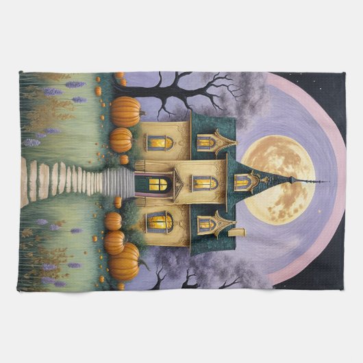 Pastel Haunt Geschirrtuch (Horizontal)