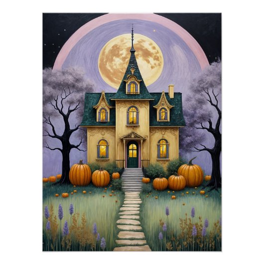 Pastel Haunt Poster (Vorderseite)