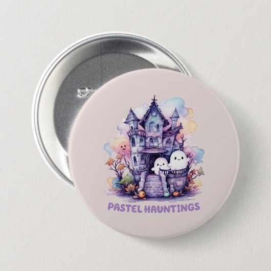 Pastel Hauntings Button (Vorne & Hinten)