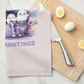 Pastel Hauntings Geschirrtuch (Viertel Falte)