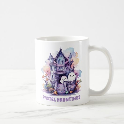 Pastel Hauntings Kaffeetasse (Rechts)