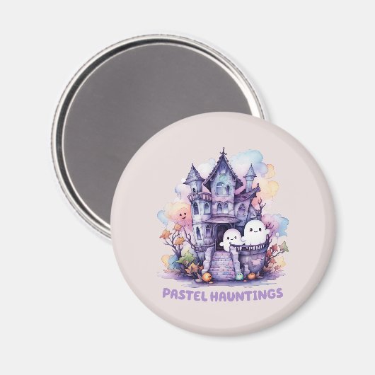 Pastel Hauntings Magnet (Vorderseite/Rückseite)
