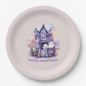 Pastel Hauntings Pappteller (Vorderseite)