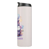 Pastel Hauntings Thermosbecher (Nach rechts gedreht)