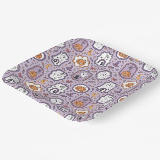 Pastel Haunts & Whimsical Spirits Pappteller (Gewinkelt)