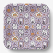 Pastel Haunts & Whimsical Spirits Pappteller (Vorderseite)