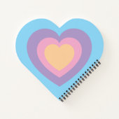 pastel heart notebook notizblock (Rückseite)