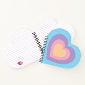 pastel heart notebook notizblock (Innenseite)