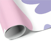 Pastel Heart Scatter Muster Geschenkpapier (Rolleneckpunkt)